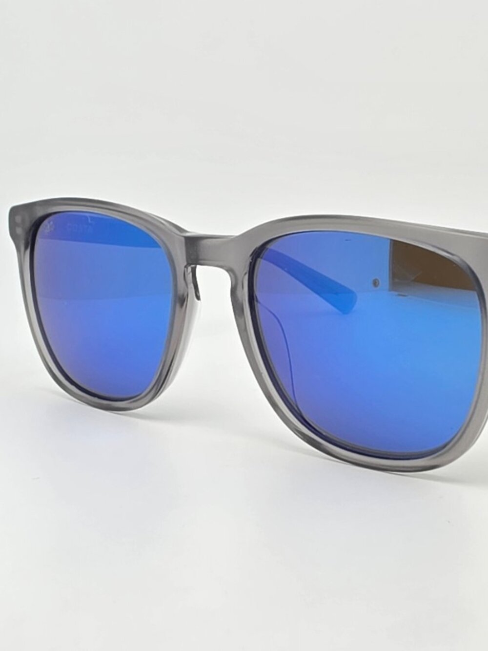 Costa Del Mar Sullivan Matte Gray Frame 580P Blue Mirror Polarized Sunglasses